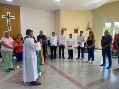 Festa em Louvor a SÃ£o SebastiÃ£o em Campo do Bugre Marcou Encerramento do Ciclo do Padre Edinaldo Mendes